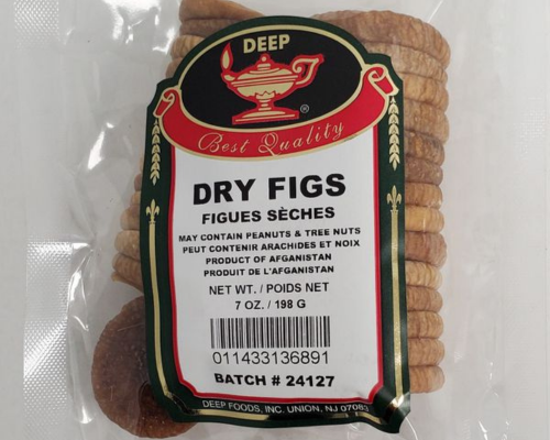 Deep dry figs