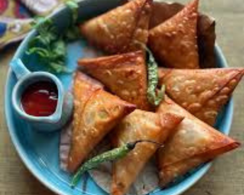 Hyderabadi onion samosa