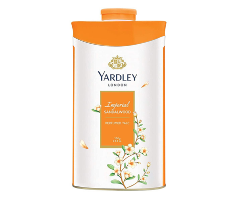 Yardley sandalwood perfumed talc  250g