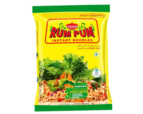 Rum-pum veg noodles