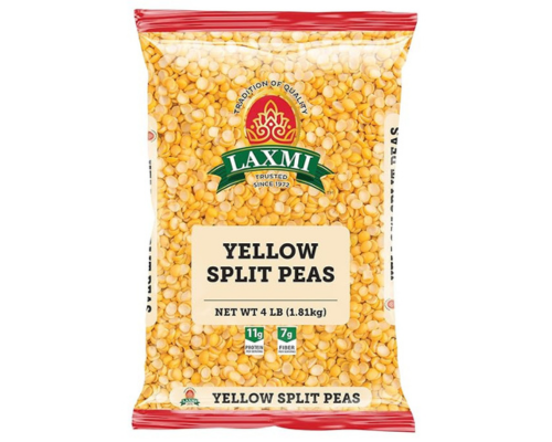 Laxmi brand yellow split peas, house of spices (2lb)