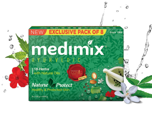 Medimix classic 18-herb ayurveda soap 125g