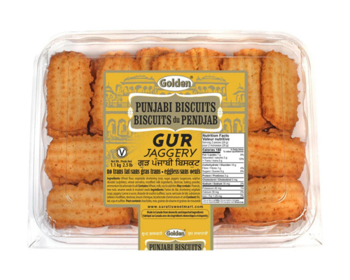 Golden punjabi biscuits gur 8x1.13kg