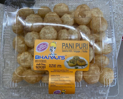 Bhaiyaji pani puri
