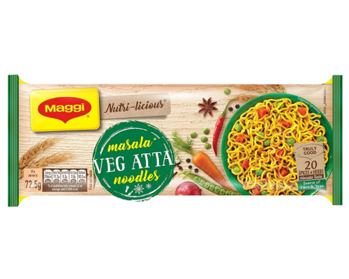 Maggi masala veg atta noodles290 gm