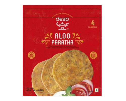 Deep aloo paratha