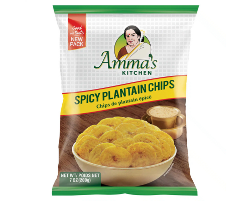 Amma s kitchen spicy plantain chips - 200 gm (7 oz)