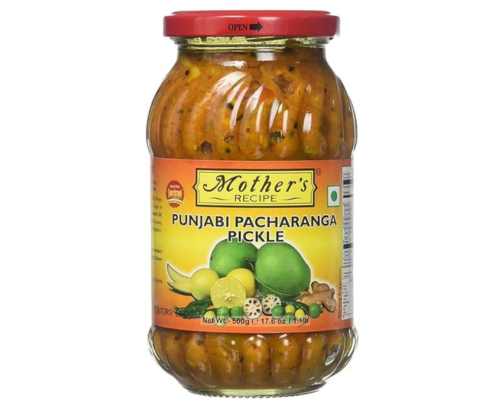 Mother s recipe punjabi pachranga pickle 500 g