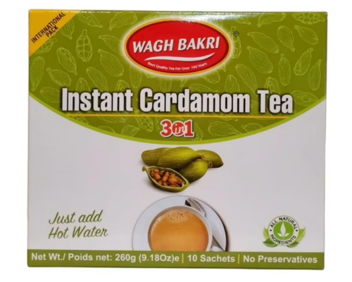 Wagh bakri cardamom tea 260gm