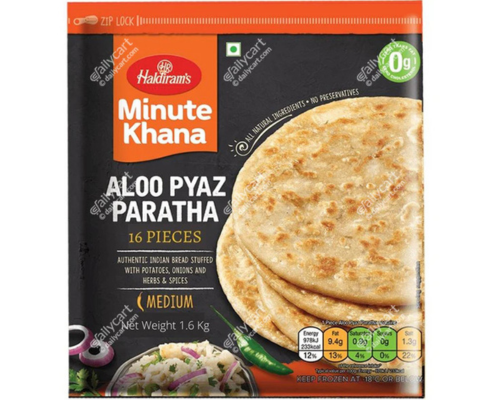 Aloo pyaj paratha haldiram 16 pc