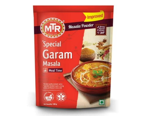 Mtr garam masala spiced powder - 100g.  3.5oz