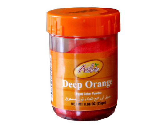 Asli orange color